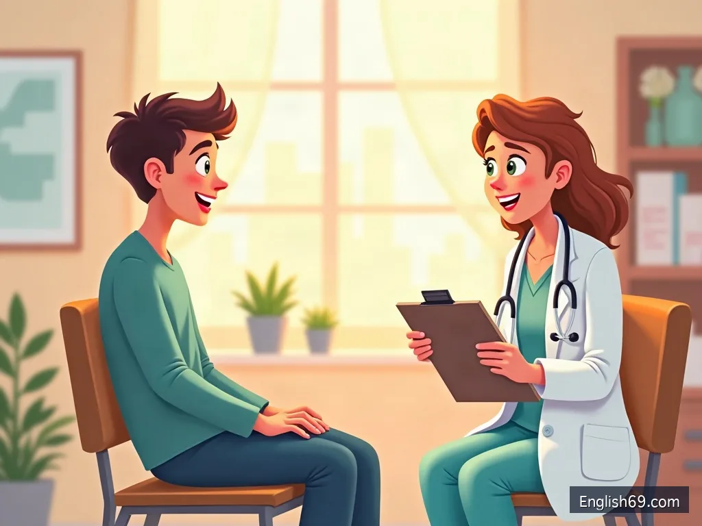 บทสนทนาภาษาอังกฤษ: การบอกอาการป่วยเมื่อไปพบแพทย์ (Consulting a Doctor)