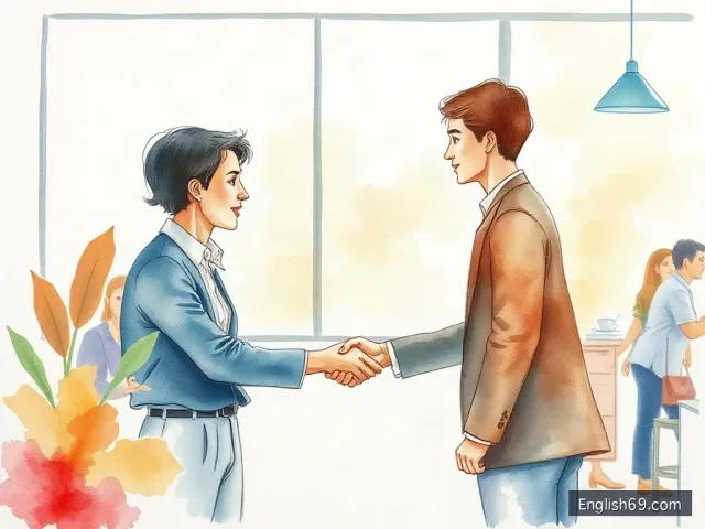 บทสนทนาภาษาอังกฤษ: การสัมภาษณ์งานภาษาอังกฤษ: การแนะนำตัวเอง (Job Interview Introduction)